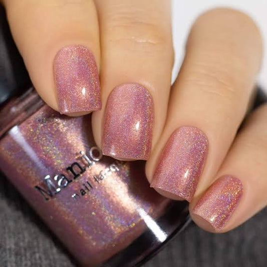 Fairy Tales: Pixie (P108) Pink Pearl Holographic Nail Polish