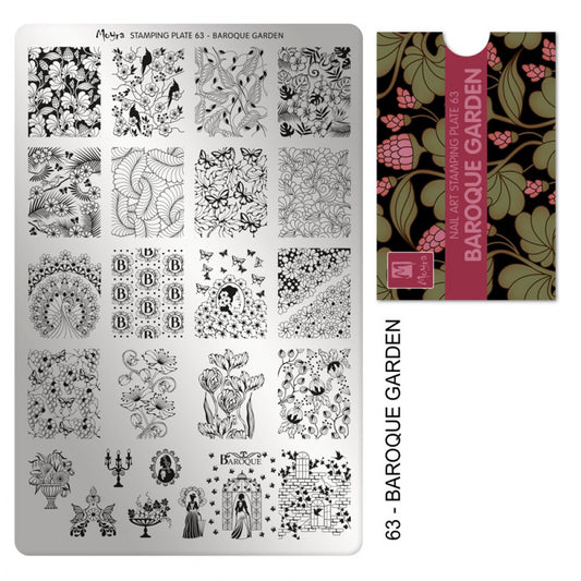 Baroque Garden - Stamp your nails